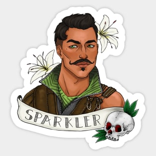 Sparkler Sticker